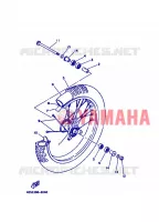 VOORWIEL voor Yamaha YZ85LW 2013