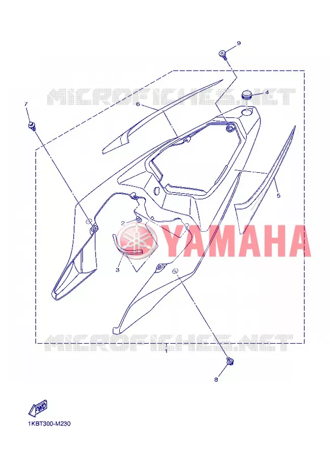 ZIJKUIPDEEL Yamaha MOTO 1000 2013 R1  YZF-R1