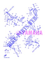 STANDAARD / VOETSTEUN voor Yamaha YZF-R6 2013