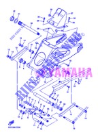 ACHTERBRUG voor Yamaha YZF-R6 2013