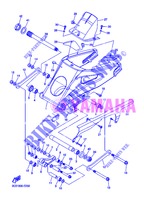 ACHTERBRUG voor Yamaha YZF-R6 2013