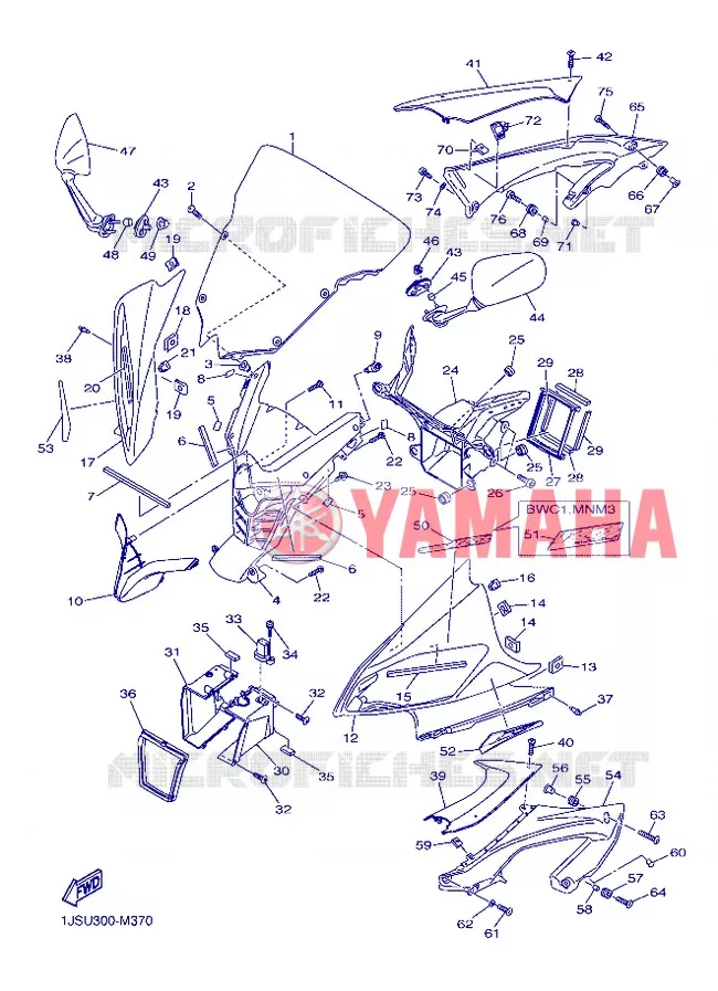 KAP 1 Yamaha MOTO 600 2013 R6  YZF-R6