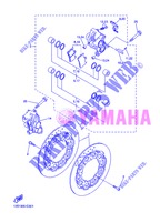 REMKLAUW VOOR voor Yamaha YZF-R6 2013