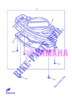 TELLERSET voor Yamaha YZF-R6 2013