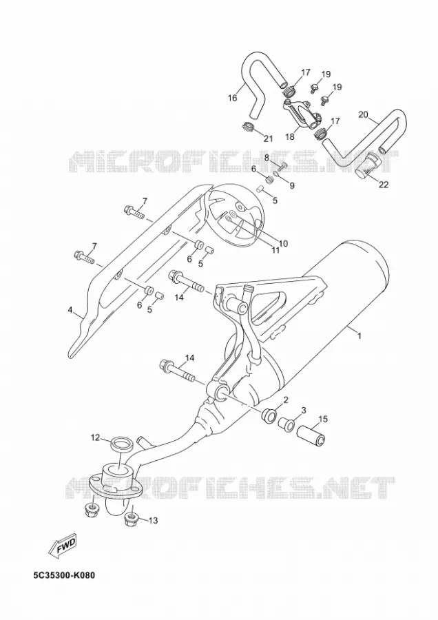 UITLAAT Yamaha SCOOTER 50 2011 NEOS 4T  YN50FNEO'S