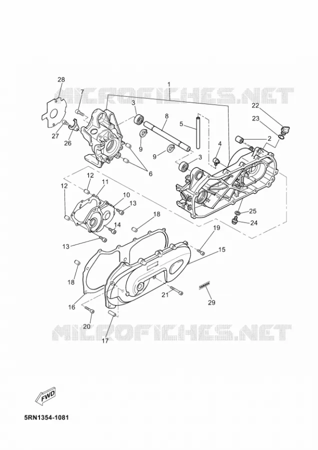 CARTERDELEN Yamaha SCOOTER 50 2012 NEOS  YN50
