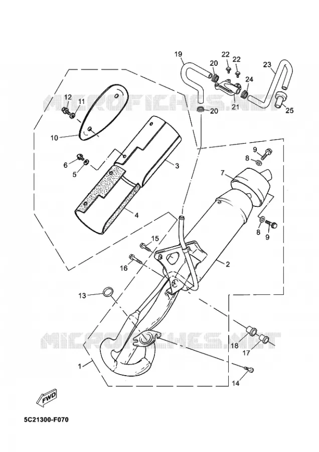 UITLAAT Yamaha SCOOTER 50 2012 NEOS  YN50