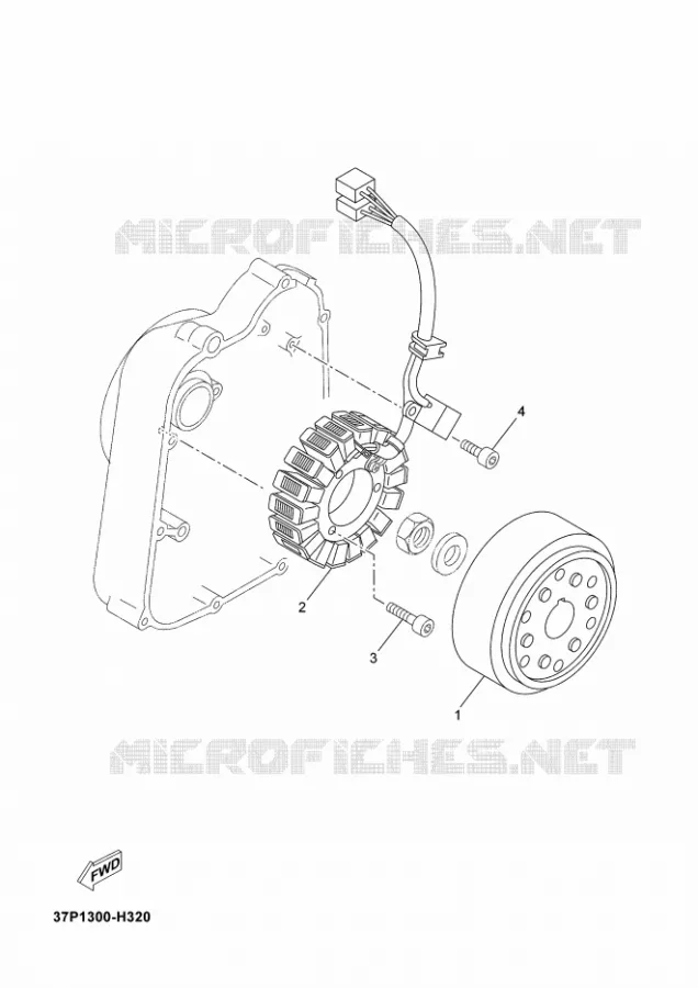 DYNAMO Yamaha SCOOTER 250 2013 XMAX  YP250R