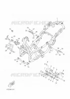FRAME voor Yamaha YP250RA 2013