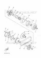 STARTMOTOR KOPPELINGS voor Yamaha YP250RA 2013