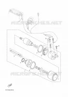 STARTMOTOR voor Yamaha YP250RA 2013