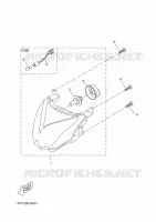 KOPLAMP voor Yamaha NS50 2014