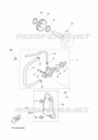 OLIEPOMP voor Yamaha NS50 2014