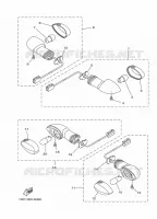 KNIPPERLICHT voor Yamaha MT09 2014