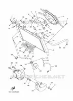 RADIATEUR / SLANG voor Yamaha MT09 2014