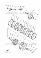 STARTMOTOR KOPPELINGS voor Yamaha MT09 2014