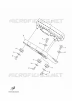 TELLERSET voor Yamaha MT09 2014
