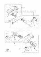 KNIPPERLICHT voor Yamaha MT09 2014
