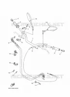 STUUR / KABEL voor Yamaha MT09 2014
