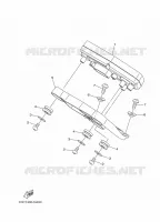 TELLERSET voor Yamaha MT09 2014