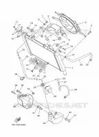 RADIATEUR / SLANG voor Yamaha MT09 2014