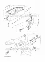 ACHTERLICHT voor Yamaha YP400RA 2014
