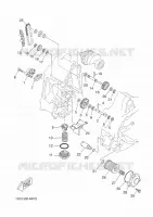 OLIEPOMP voor Yamaha YP400RA 2014