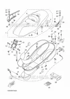 SELLE voor Yamaha YP400RA 2014