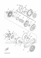 STARTMOTOR KOPPELINGS voor Yamaha YP400RA 2014