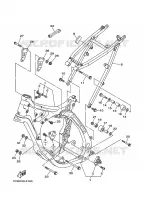 FRAME voor Yamaha YZ125 2014