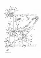 FRAME voor Yamaha MT07 2014
