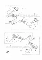 KNIPPERLICHT voor Yamaha MT07 2014