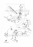 REMPOMP VOOR voor Yamaha MT07 2014