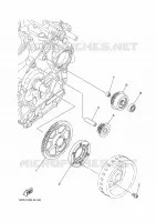 STARTMOTOR voor Yamaha MT07 2014