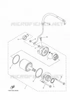 STARTMOTOR voor Yamaha MT07 2014