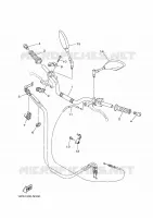 STUUR / KABEL voor Yamaha MT07 2014