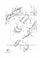 ZIJKUIPDEEL voor Yamaha MT07A 2014