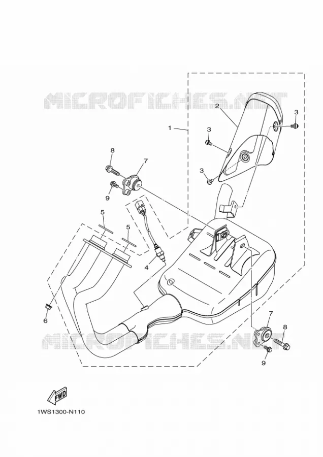 UITLAAT Yamaha MOTO 700 2014 MT07 ABS  MT07A