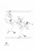 STUURSCHAKELAAR / HEVEL voor Yamaha MT07A 2014