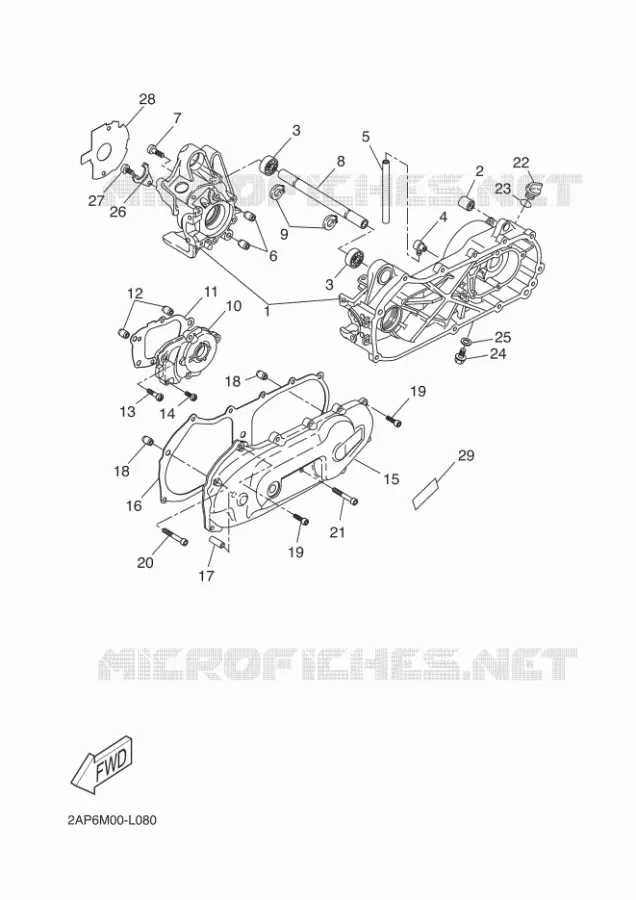 CARTERDELEN Yamaha SCOOTER 50 2014 OVETTO  YN50
