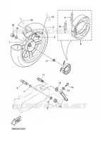 ACHTERWIEL voor Yamaha BOOSTER 12
