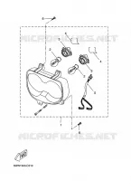 KOPLAMP voor Yamaha BOOSTER 12
