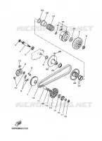 STARTMOTOR KOPPELINGS voor Yamaha BOOSTER 12