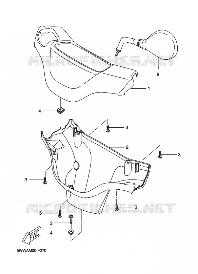 KAP 1 Yamaha SCOOTER 50 2014 BOOSTER  CW50L