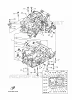 CARTERDELEN voor Yamaha XT1200Z 2014