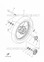 VOORWIEL voor Yamaha XT1200Z 2014