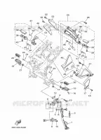STANDAARD / VOETSTEUN voor Yamaha XT1200Z 2014