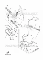 STUUR / KABEL voor Yamaha XT1200Z 2014