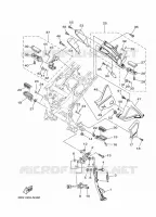 STANDAARD / VOETSTEUN voor Yamaha XT1200Z 2014