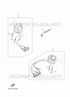 STUURSCHAKELAAR / HEVEL voor Yamaha XT1200Z 2014